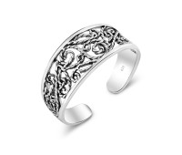 Toe Ring with Leafy Design TR-05